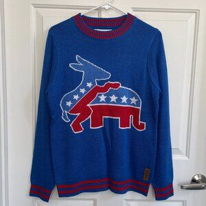 Political Christmas Sweater Size S